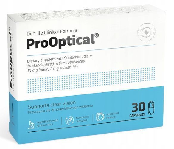 Suplement Diety Duolife Luteina Kapsułki 30 Ml 30 Szt. Prooptical