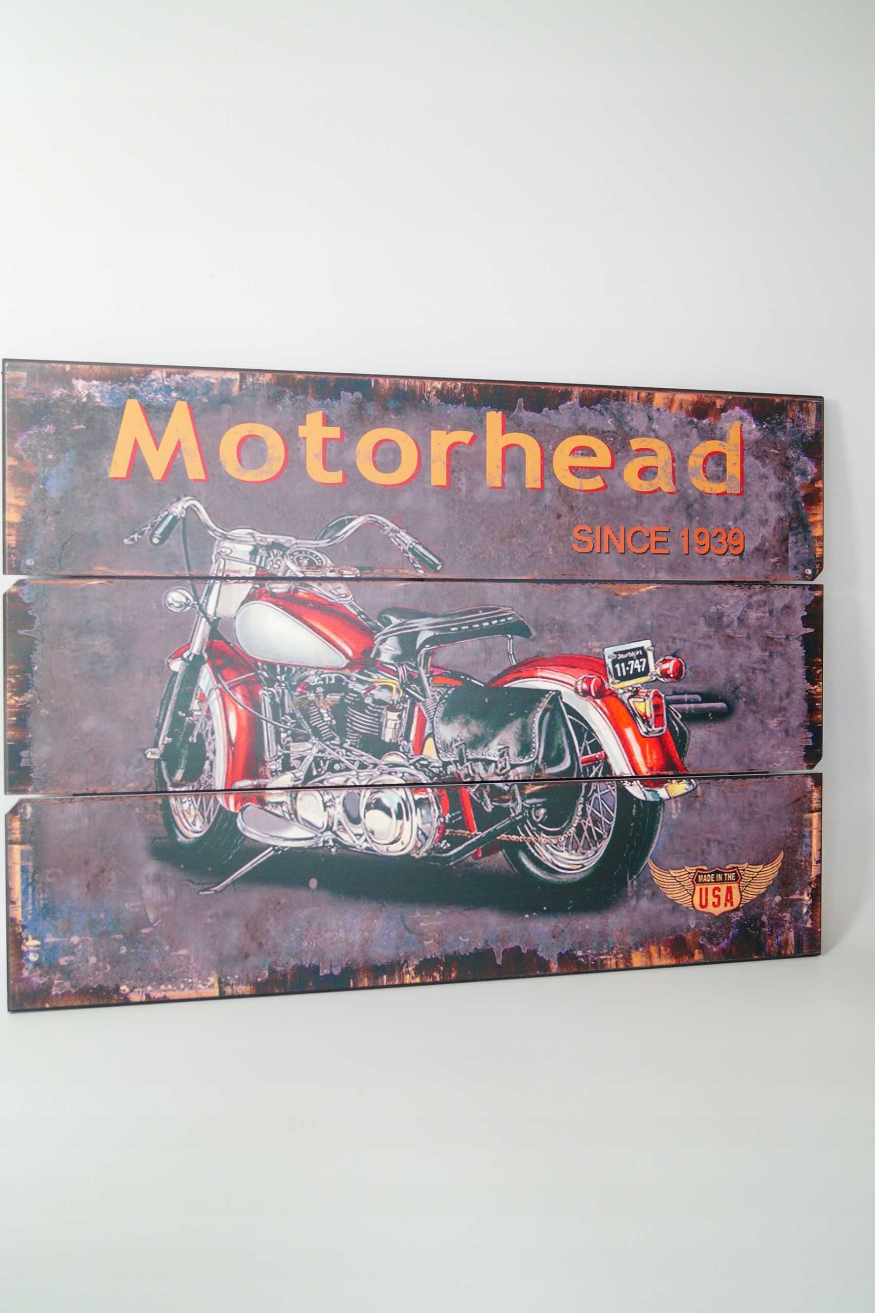 Drewniany obraz plakat szyld  70/50 cm MOTORHEAD