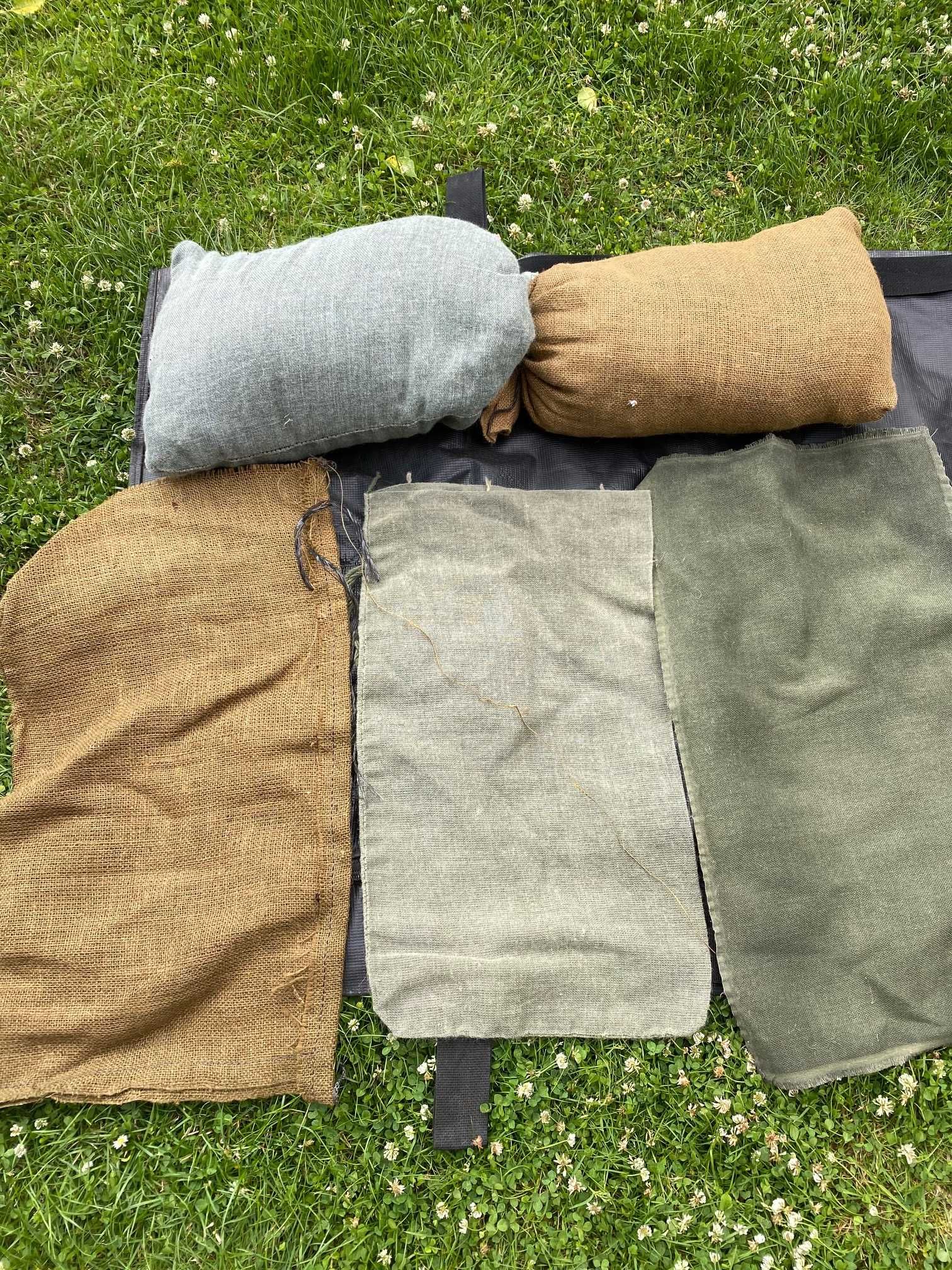 Worki na pisaek hessian burlap ghille suit bunkier wojskowy snajper