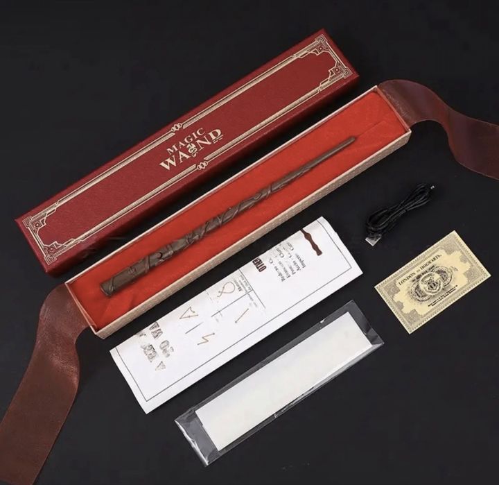 Чарівна паличка з вогнем «Гаррі Поттер» (стріляє вогнем)