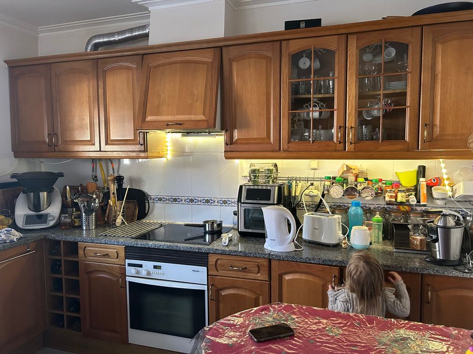 Cozinha madeira maciça