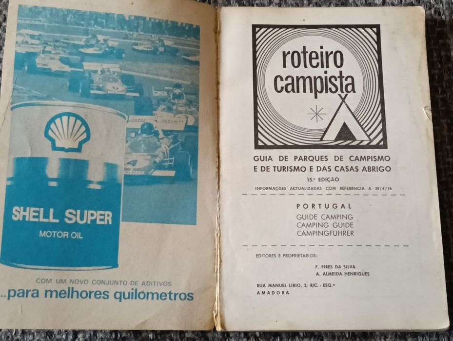 Livro Roteiro Campista de 1976