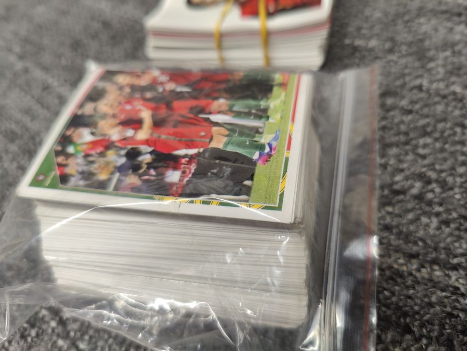 Cromos futebol fome de vencer