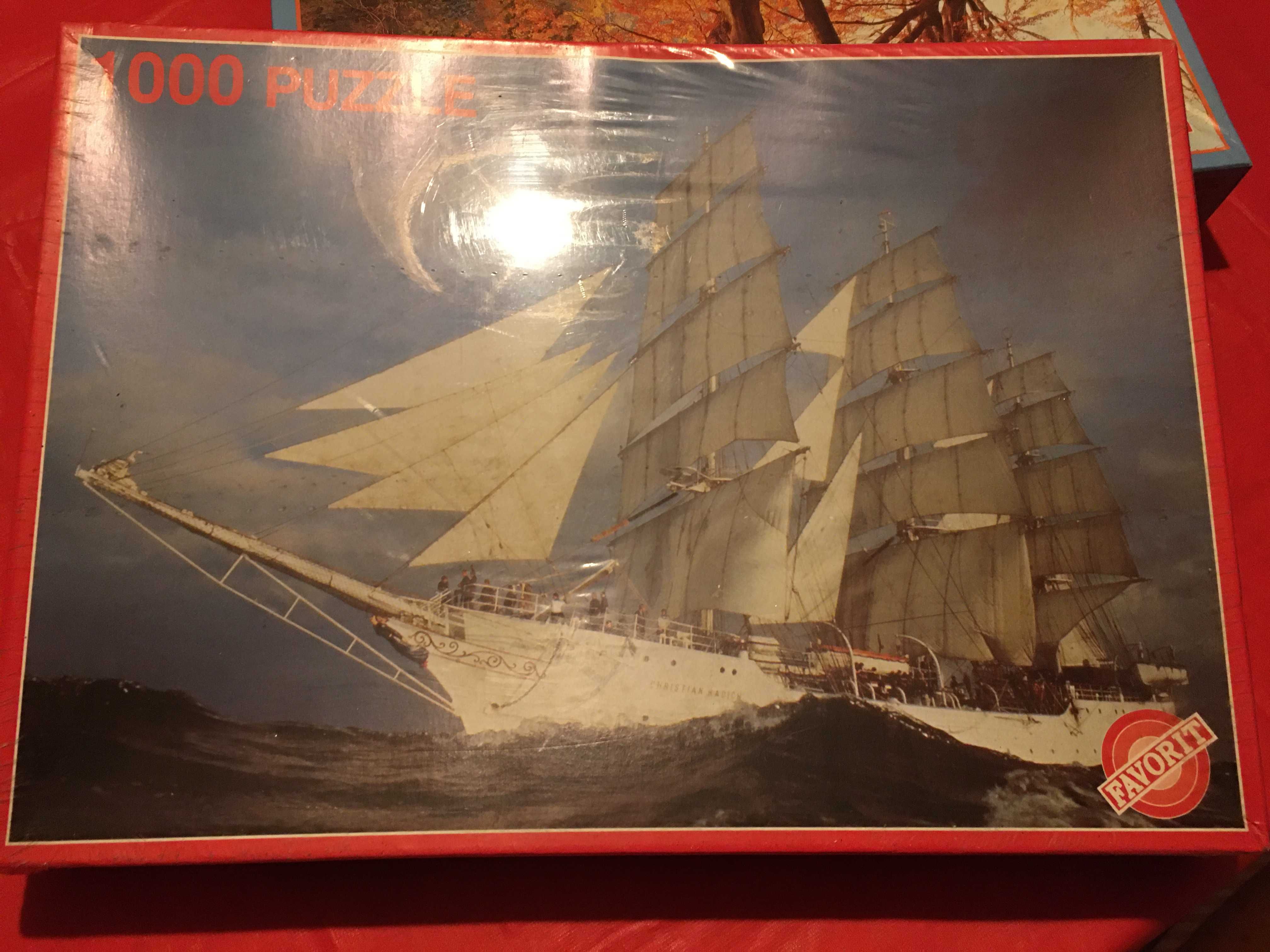 Puzzle 1000 peças - como NOVO Caravela