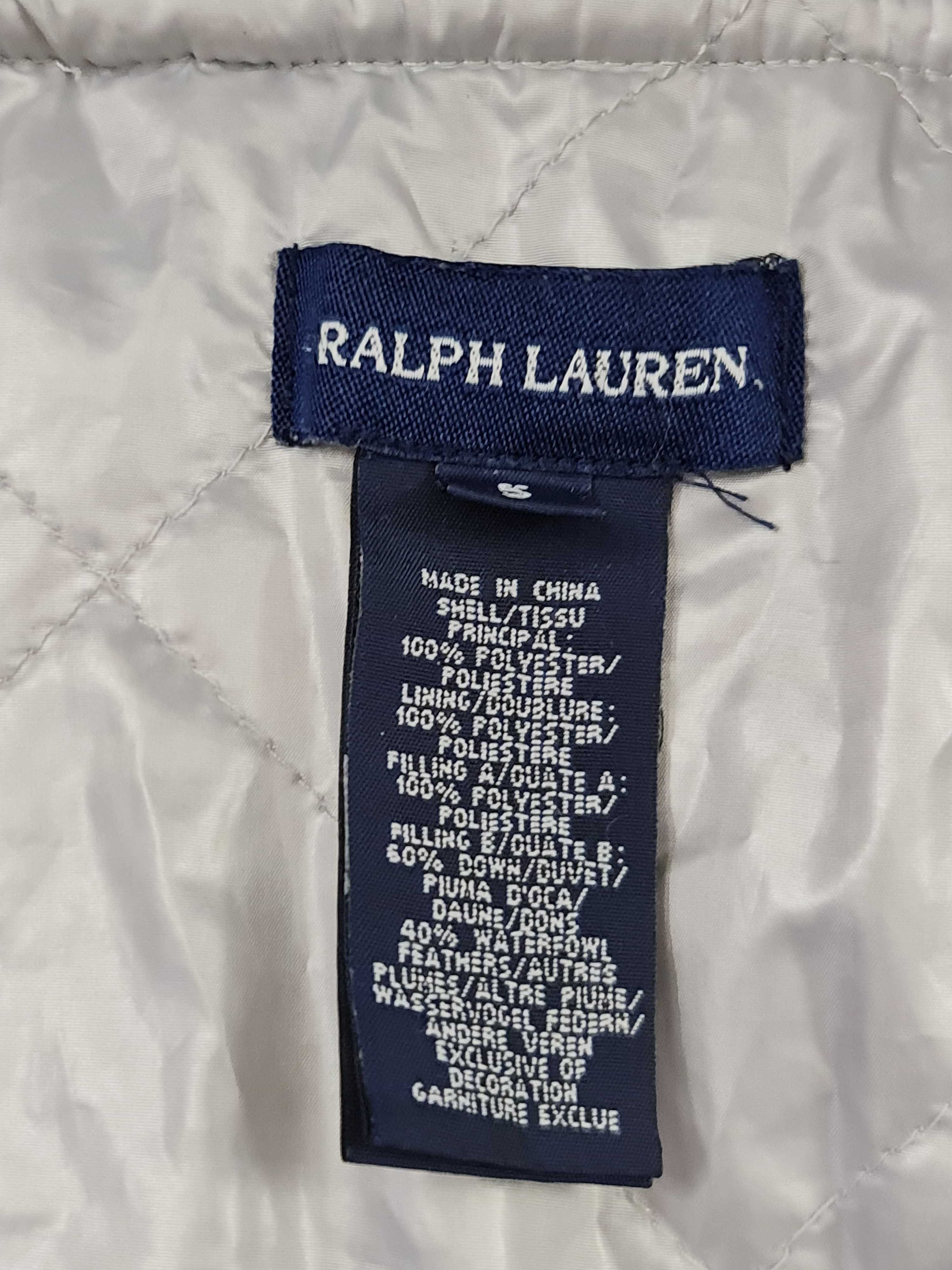 Kurtka Puchowa Polo Ralph Lauren w Rozmiarze 104 - 110 na Wiek 4 a 5