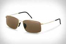 Porsche Design okulary złote 18K gold 750 Limited Edition Made i Japan