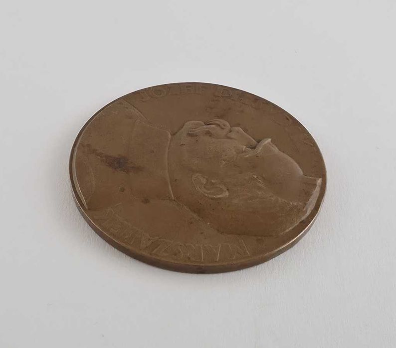 Medal z brązu - Rocznica Odrodzenia Polski Józef Piłsudski Marszałek