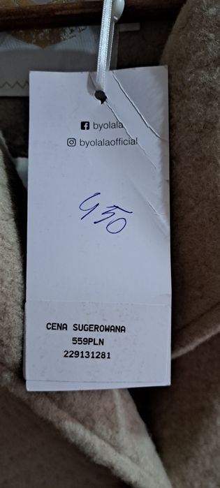 Płaszcz by o la la.. S /M nowy