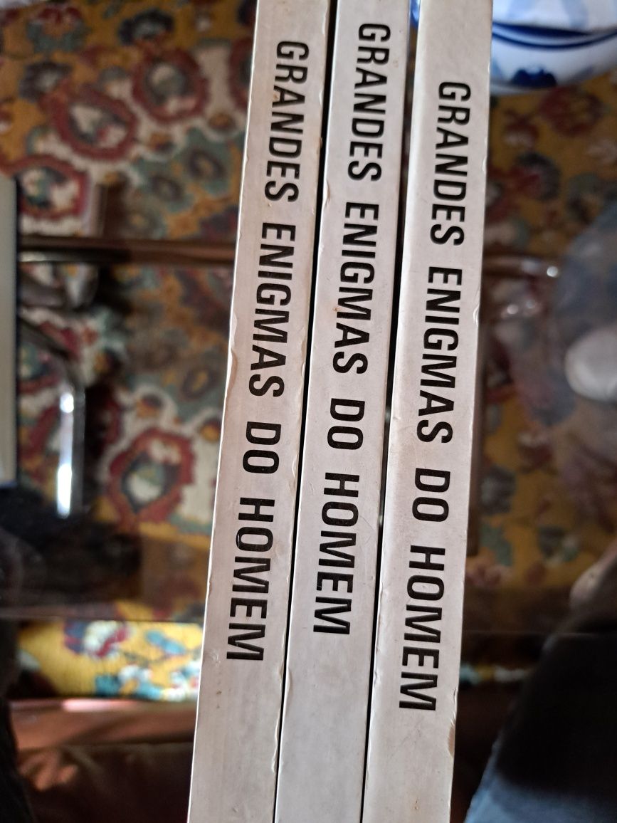 Coleção incompleta Grandes Enigmas do Homem