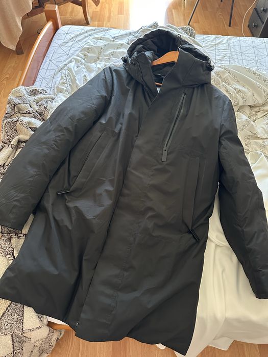 Чоловіча тепла курта подовжена на зиму, розмір L