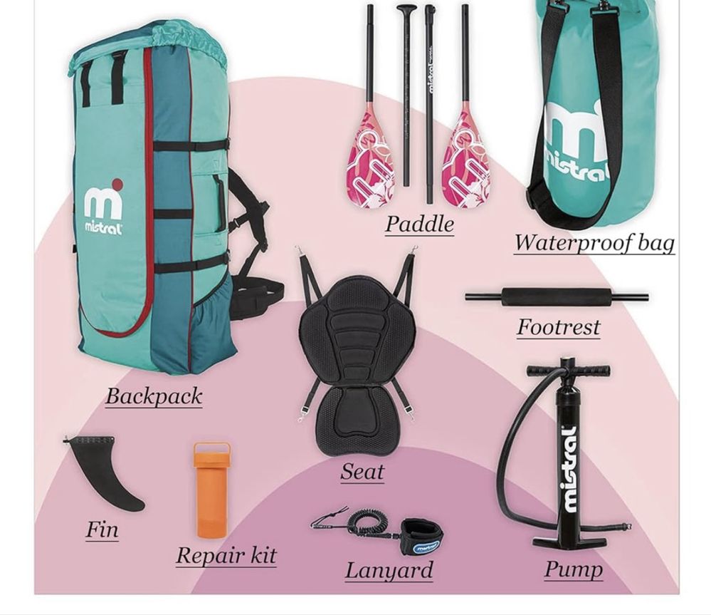 Prancha Sup mistral 10.6 como nova