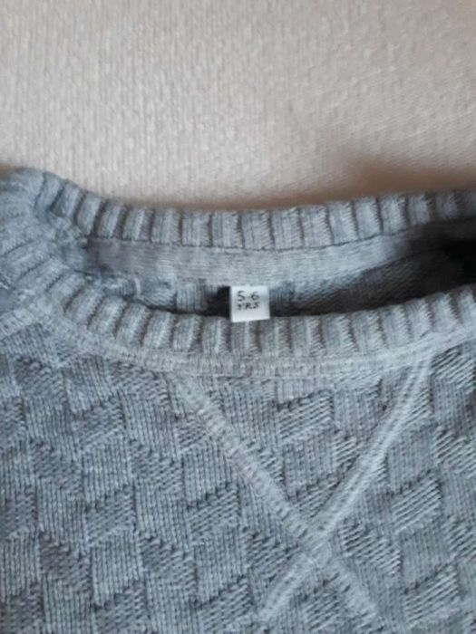 Elegancki sweter sweterek Marks&Spencer M&S r. 116 jak nowy