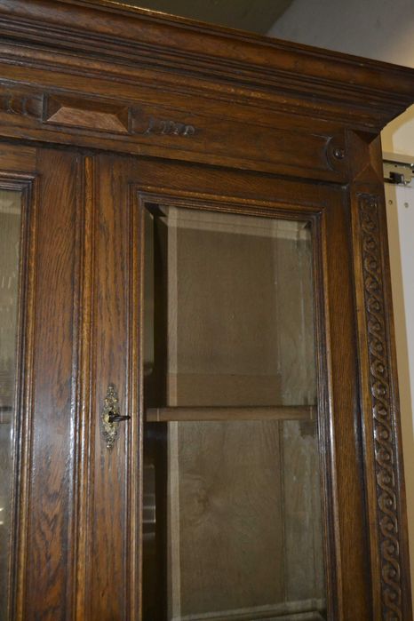 kredens eklektyczny .1910 . dąb