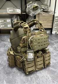 Плитоноска Elite Plate Carrier Single Sword Multicam