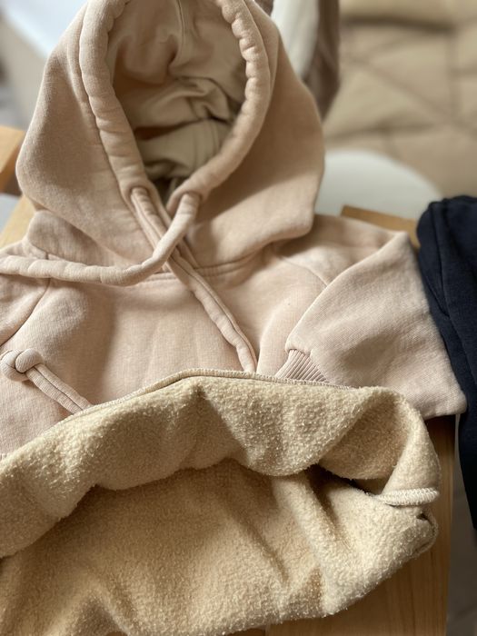 Утеплений костюм на флісі худі джогери 74, 80, 86