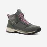 Botas de caminhada - NH500 Mid Couro WP - Mulher