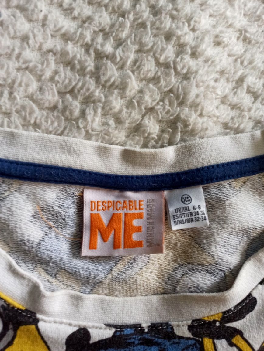 Bluza Minionki, rozm. XS, 100% bawełna