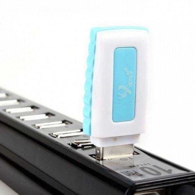 Розгалужувач USB HUB на 10 портів з активною зарядкою 220V