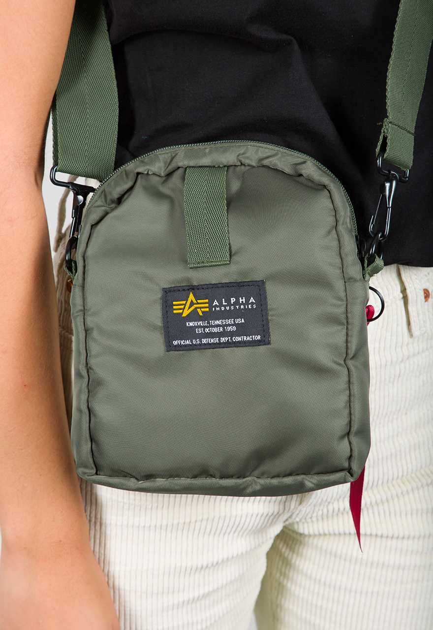 ALPHA INDUSTRIES torba Crew Carry zielona za 175 zł