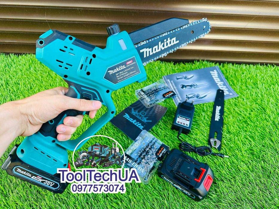 Акумуляторна пилка Makita DUС 195 PRO 20см Сучкоріз Авто подача масла