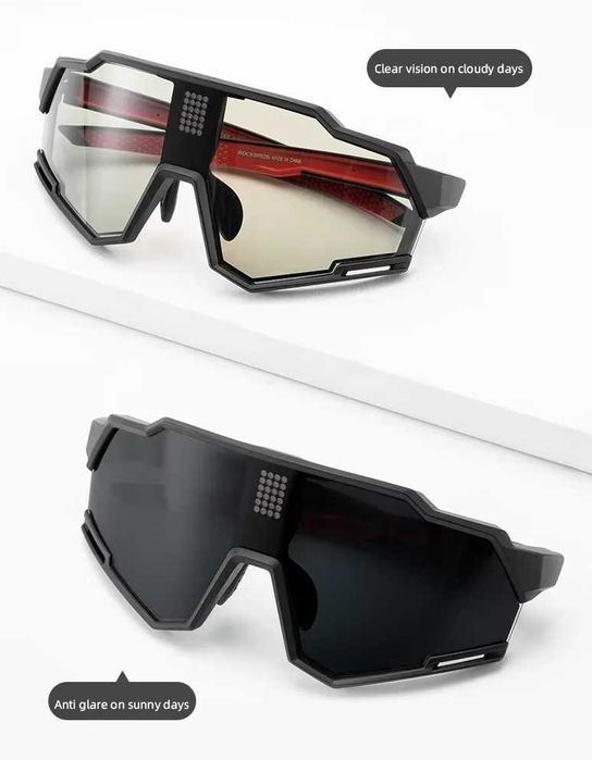 Фотохромні поляризовані з РК-дисплеєм велосипедні окуляри, ROCKBROS