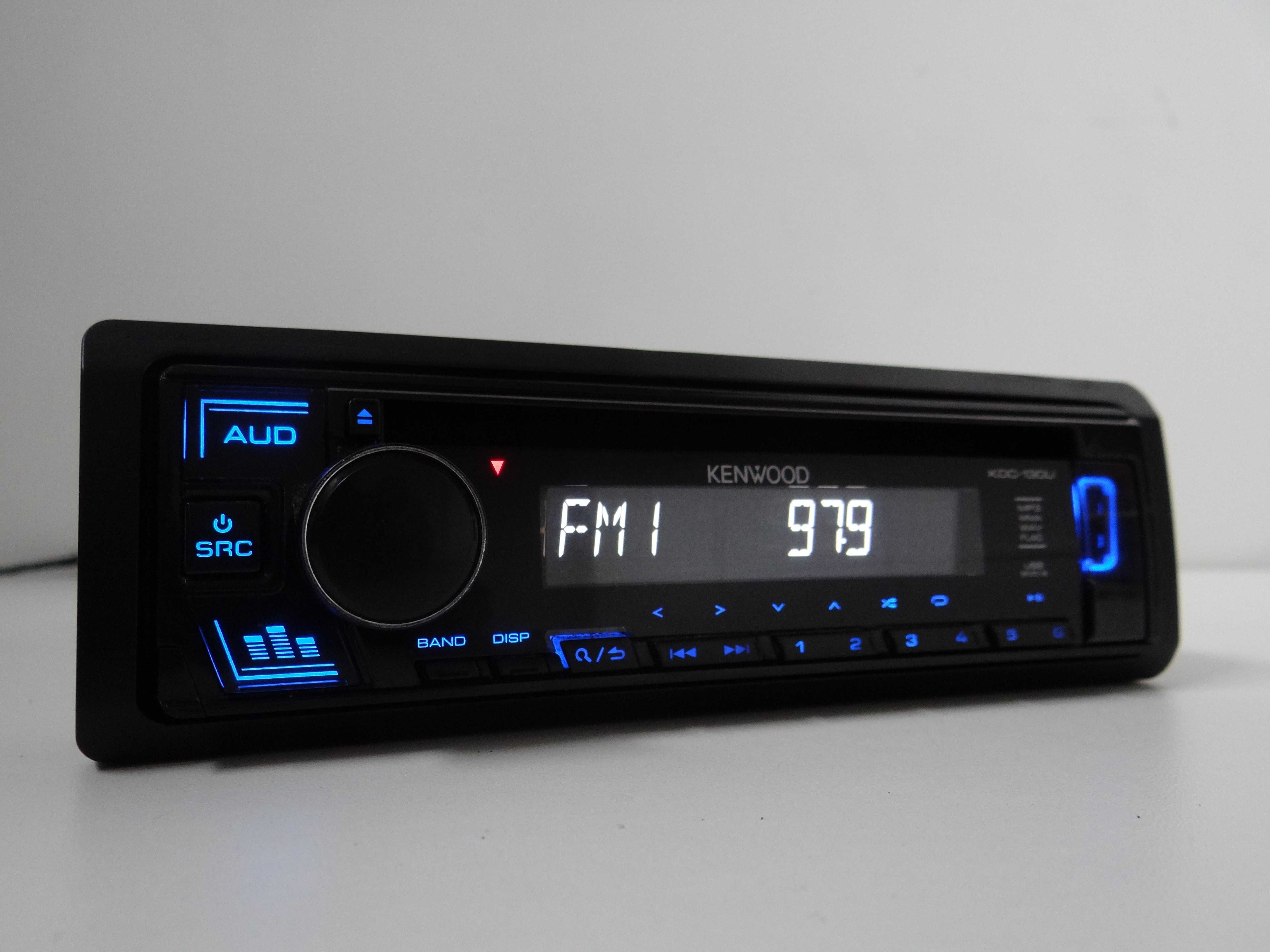 Radio samochodowe Kenwood KDC-130U usb*aux*cd*mp3*wma*aac*nr6