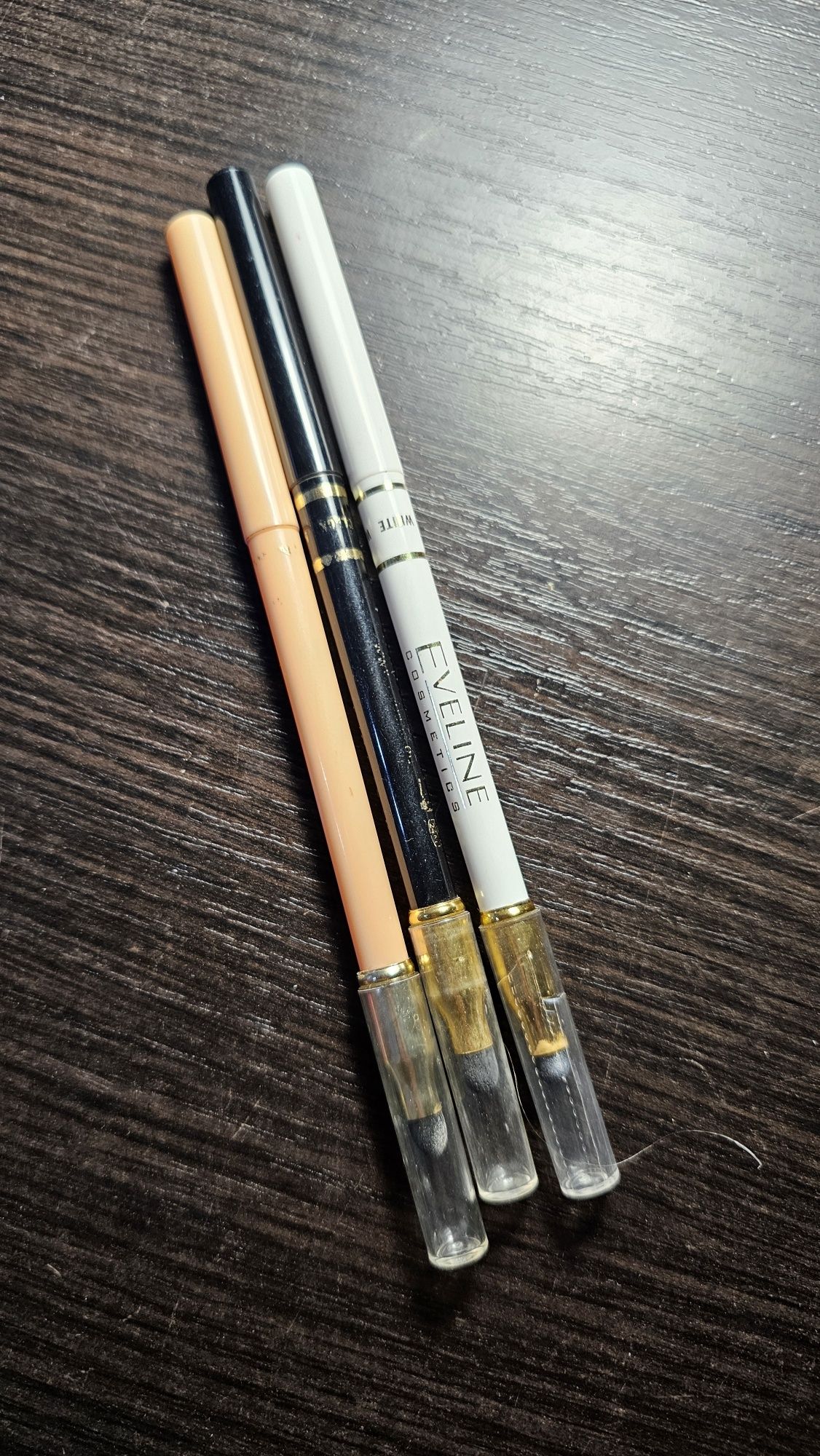 Eveline - Eye Max Precision. Kredka do oczu z gąbką. Zestaw kredek