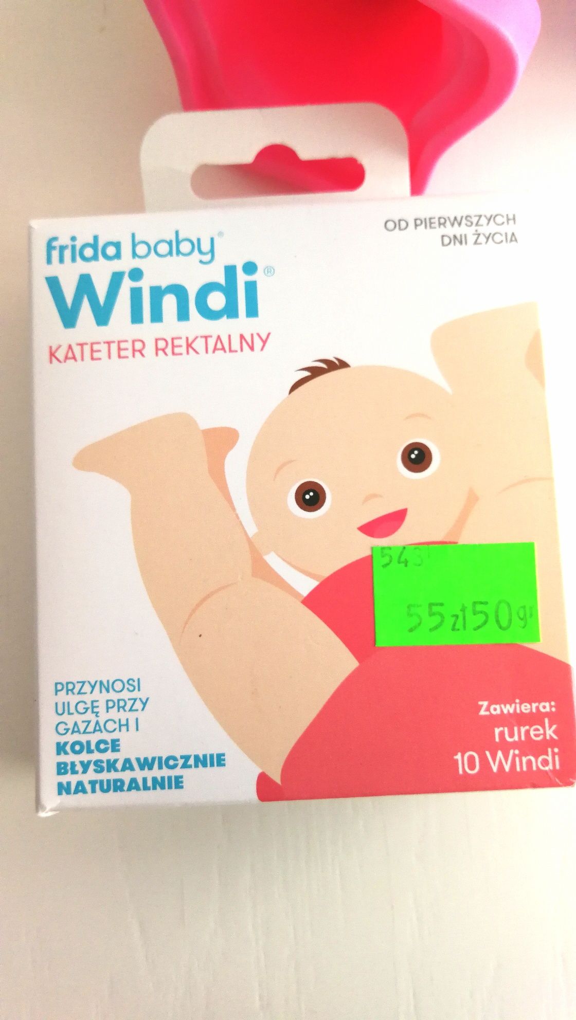 Windi kateter rektalny na kołki i wzdęcia