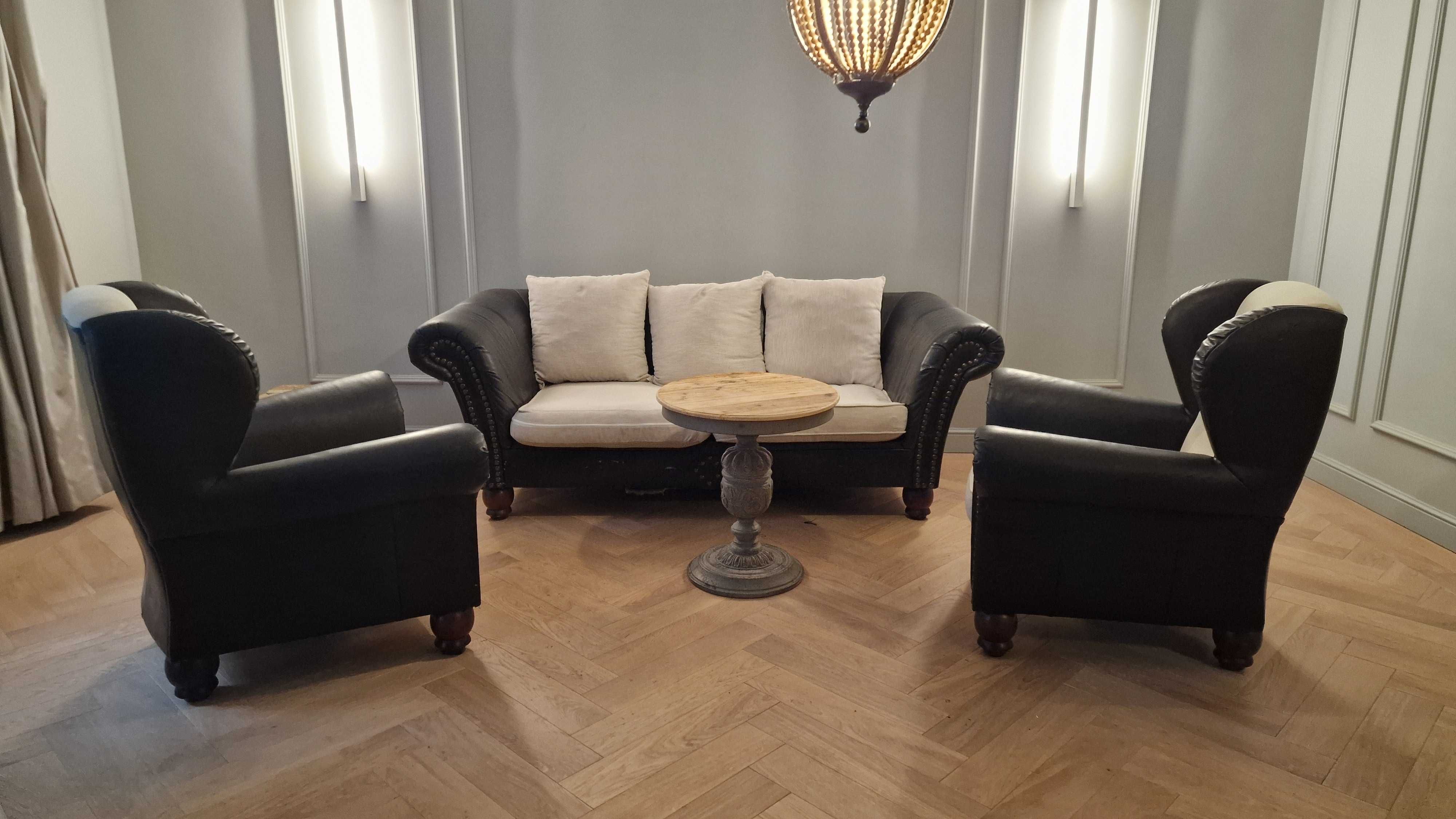 sofa fotel zestaw livingroom
