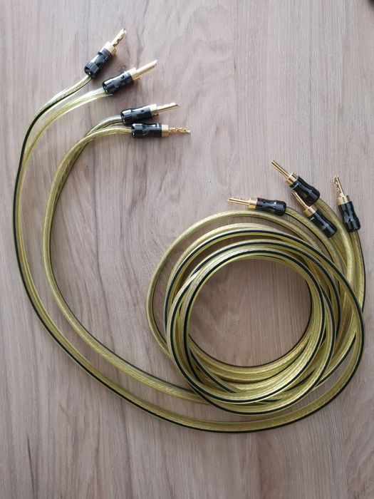 Kabel Głośnikowy KonfekcjonowanyProlink OFC 2 x 2 m (2.5mm2)
