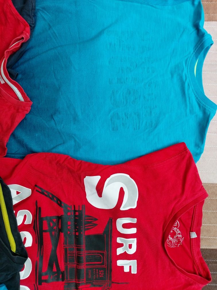 Koszulka t'shirt rozm. 134 Reserved Cool Club Acdc mikołaj