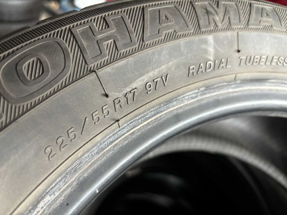 225-55-R17 YOKOHAMA GEOLANDAR 4штуки всесезон резины GERMANY 2023