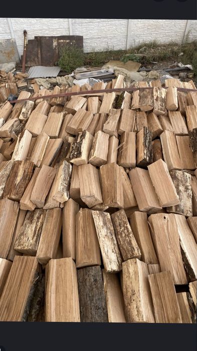 Дрова дуб колотый