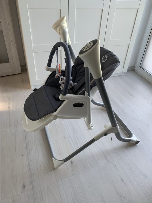 Krzesełko do karmienia i bujaczek Lionelo Niles 2w1