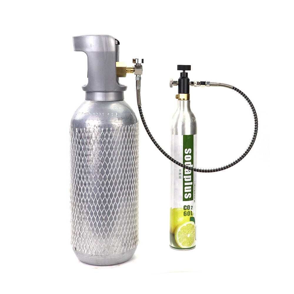 Przetoczka z Przewodem 0,6m do SodaStream Tr21 Twist Niebieskie Butle