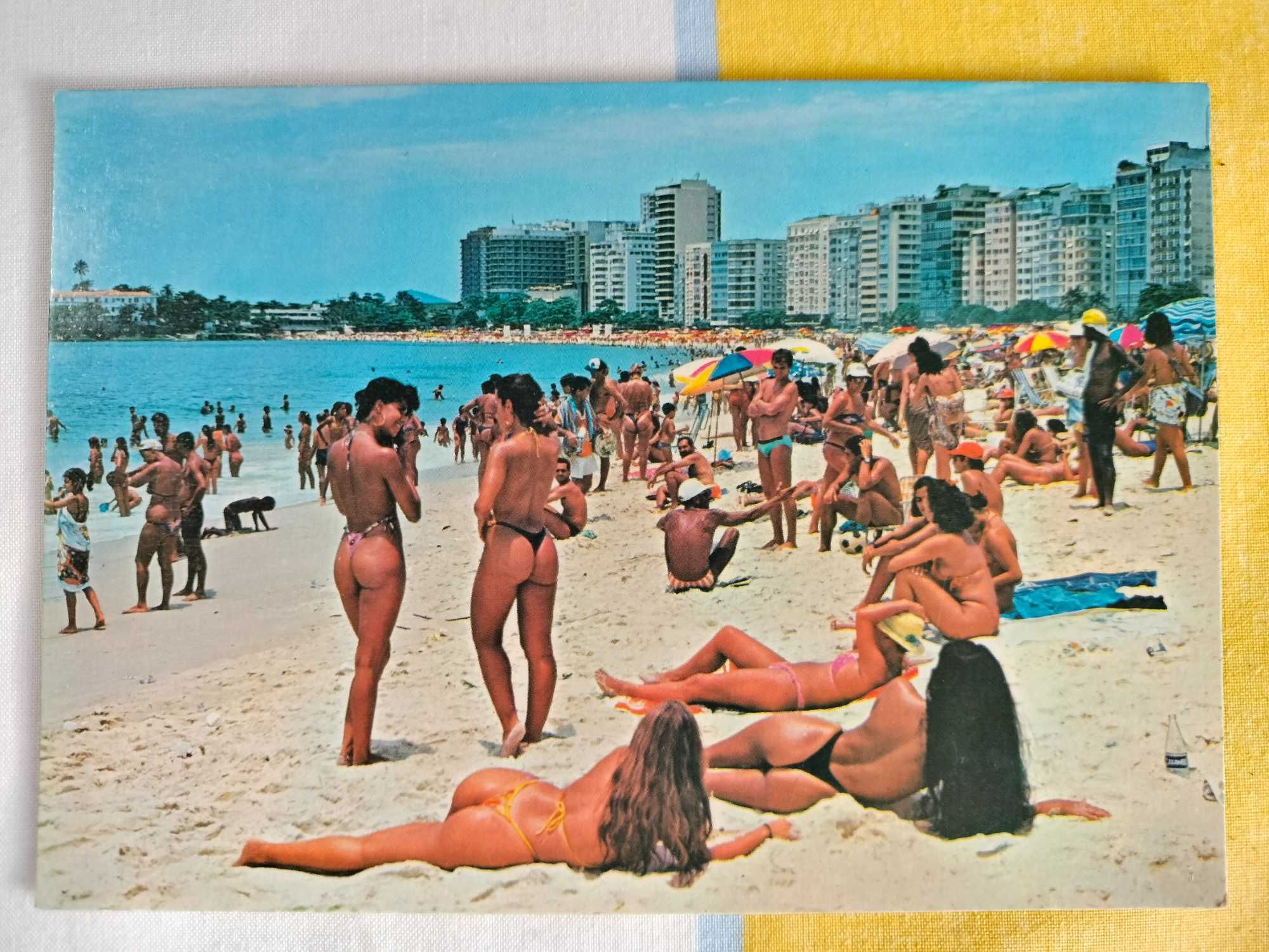 Cartão postal Vintage  Copacabana Fotografia de Carlos O. Sainz