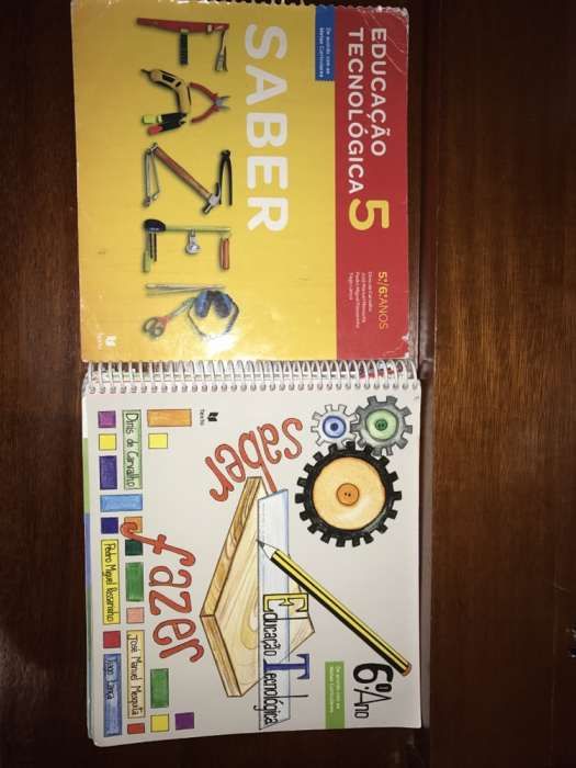 Livro educação tecnológica Saber fazer 5° e 6° ano