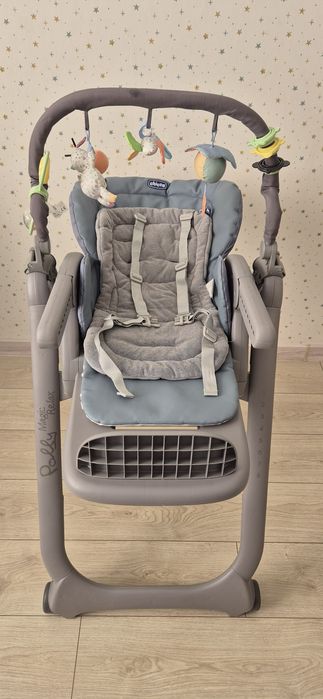 Дитячий стілець для годування Chicco Polly Magic