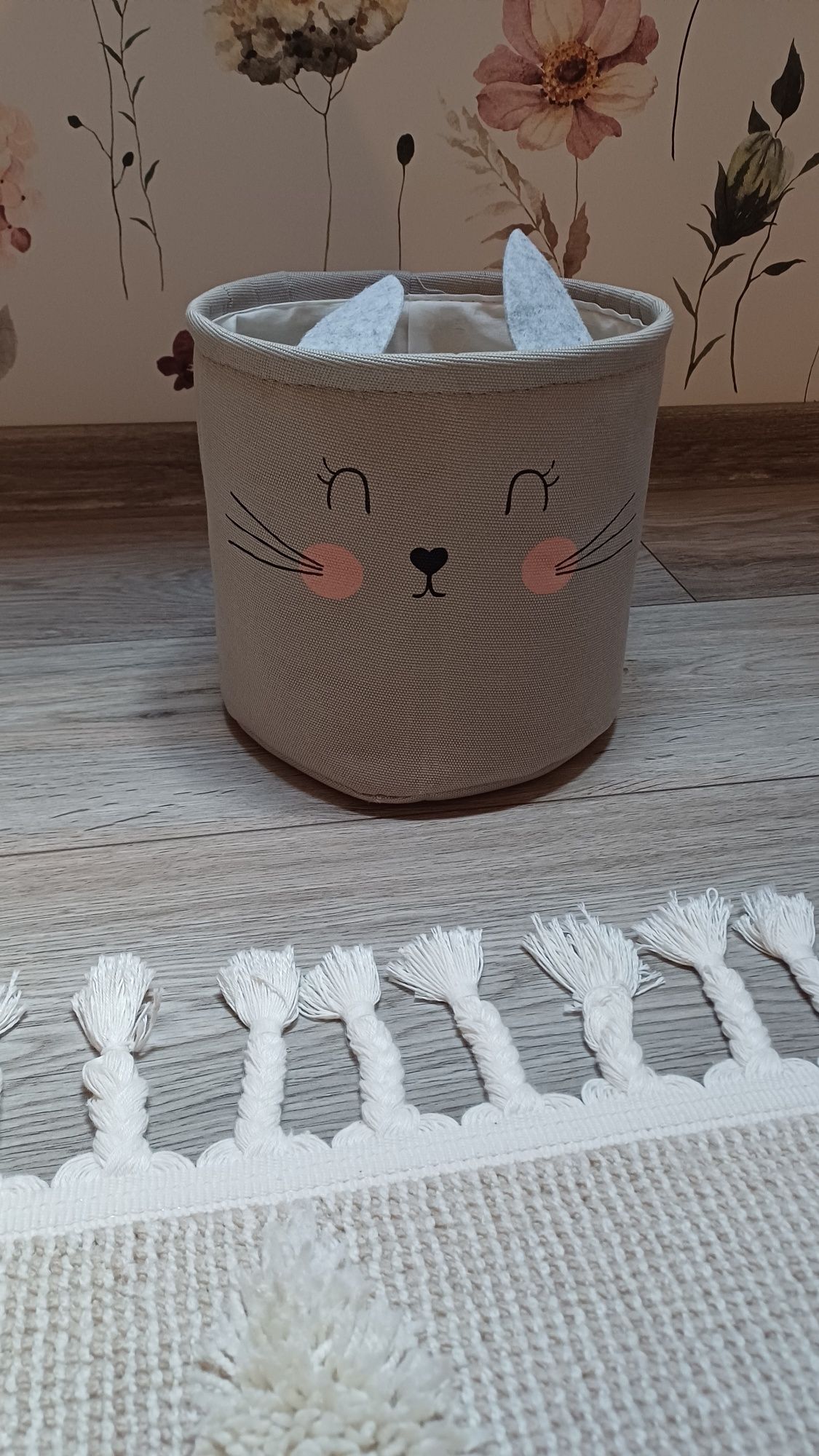 Pojemnik na zabawki Kotek 2szt.