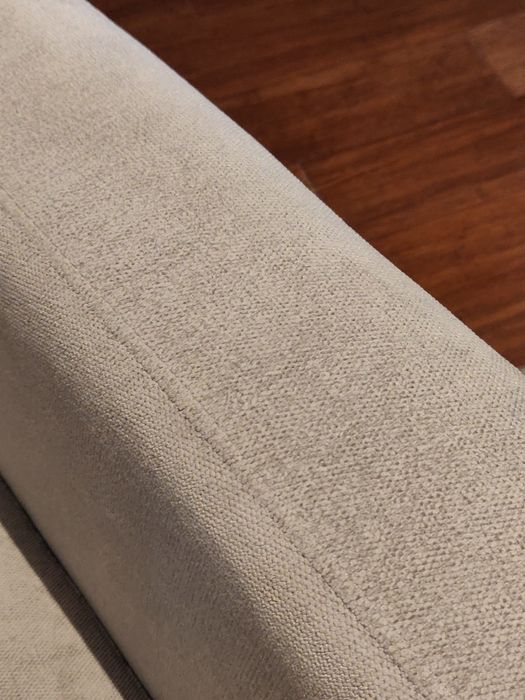 Fotel uszak szary 2 poduszki Agata Meble