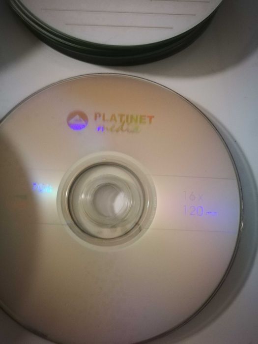 Czyste płyty CD i DVD