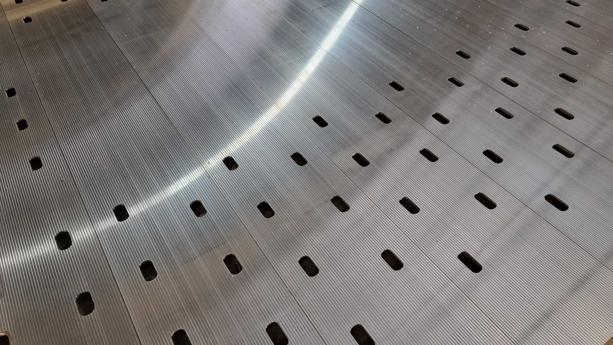 Panel Deska Podłoga Aluminiowa Laweta Autolaweta Najazd