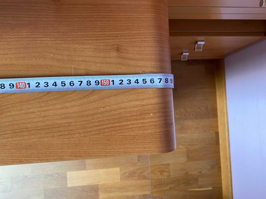 Biurko Elippe BRW w kolorze drewna