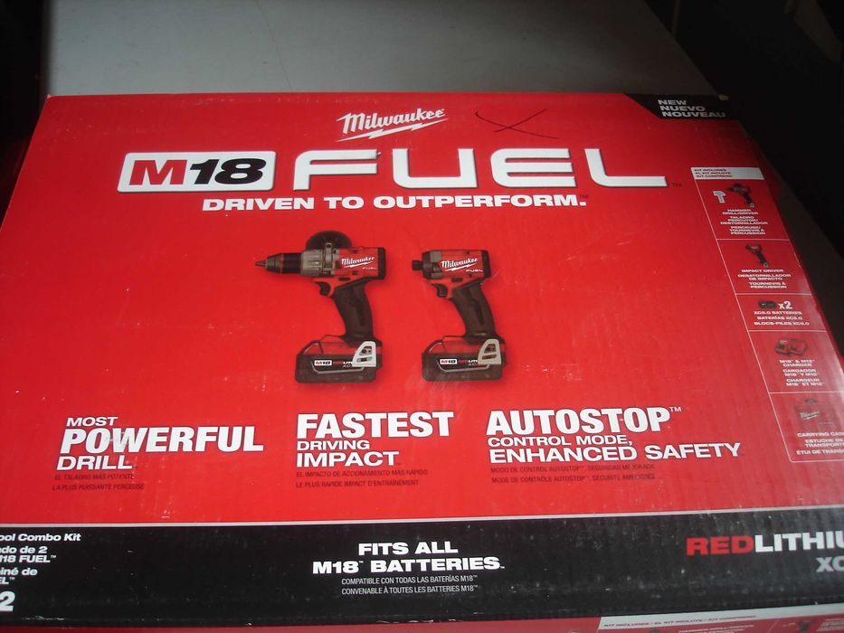 Milwaukee zestaw wkrętarka zakrętarka 18v