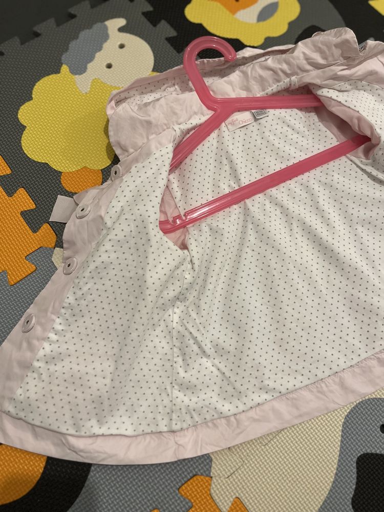 Chicco курточка - ветровка для девочки, размер 15 месяцев