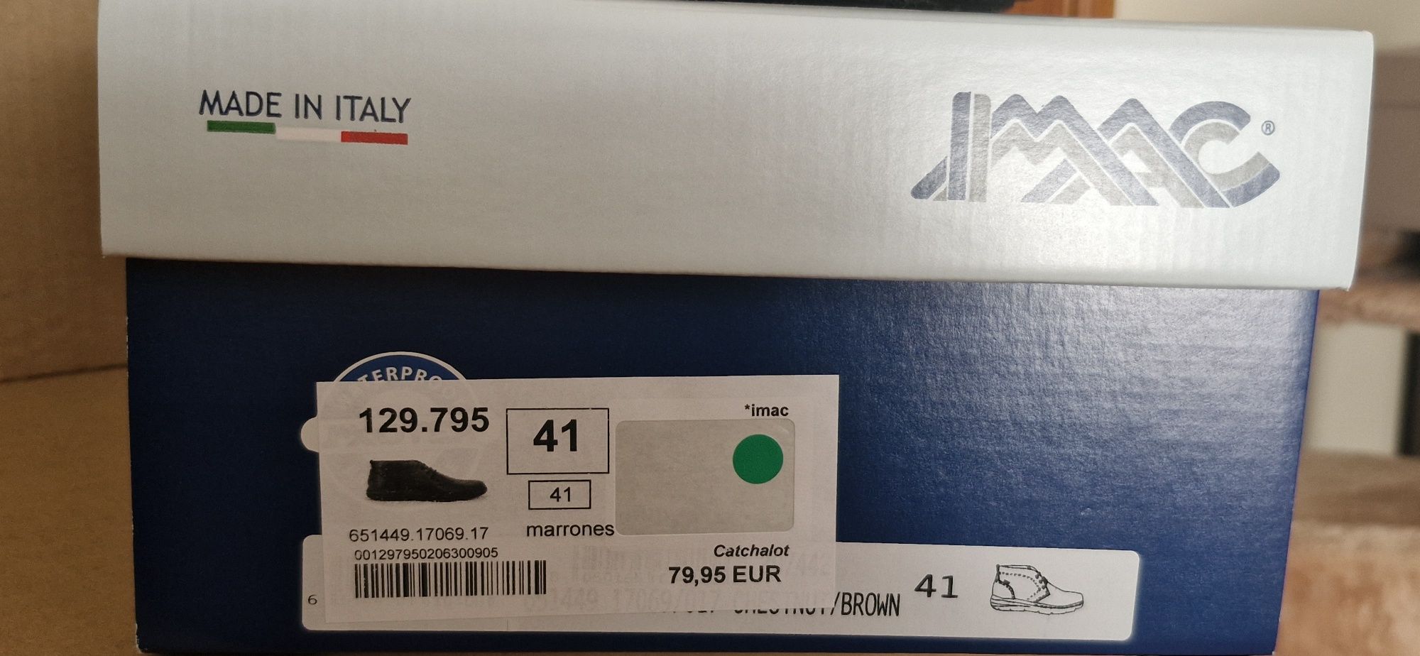 Botas de Homen IMAC. Novas