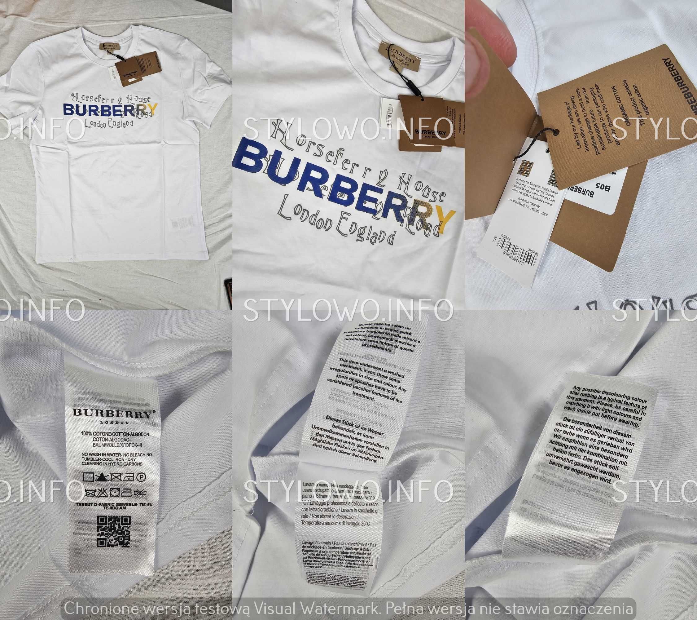 Koszulka shirt burberry palm angels meska kenzo nowośc hit Premium