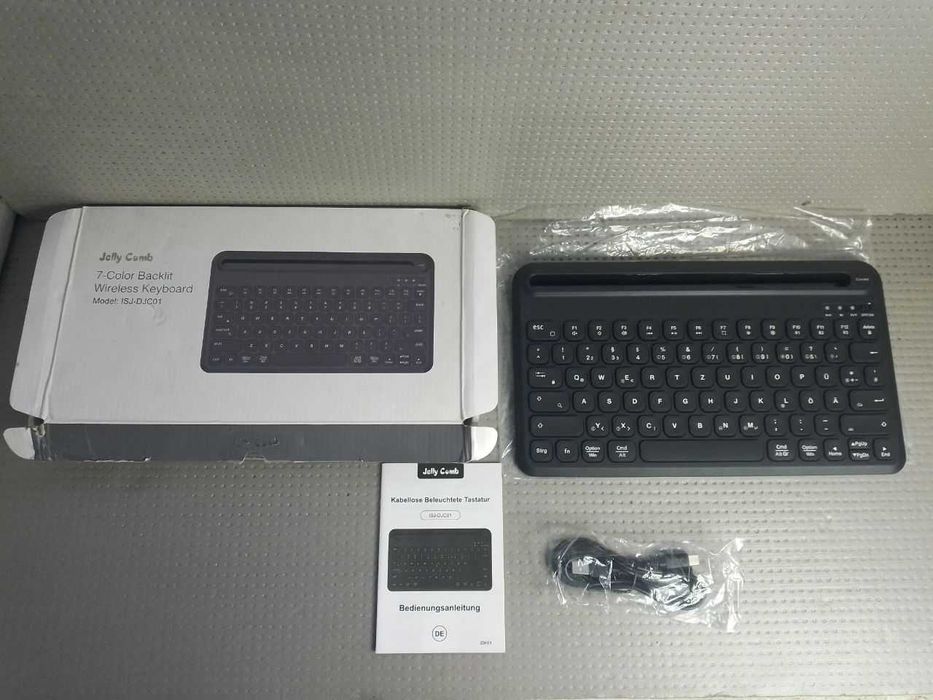 Мембранная клавиатура c подсветкой. Jelly Comb isj-djc01 Bluetooth 5.1