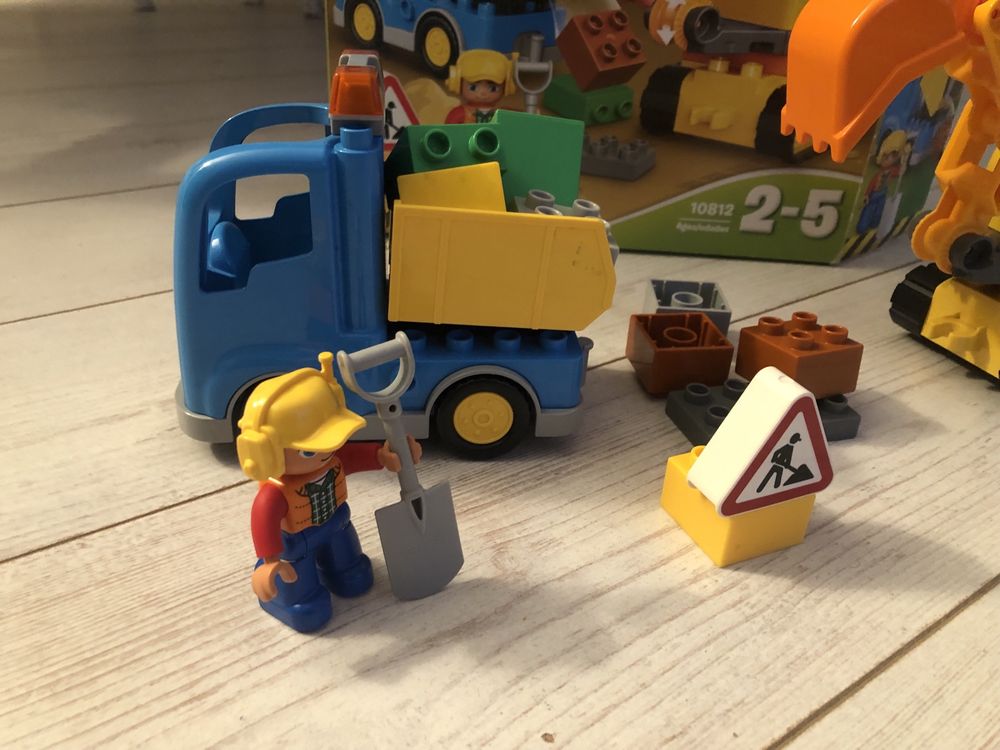 Lego duplo 10812 koparka i wywrotka