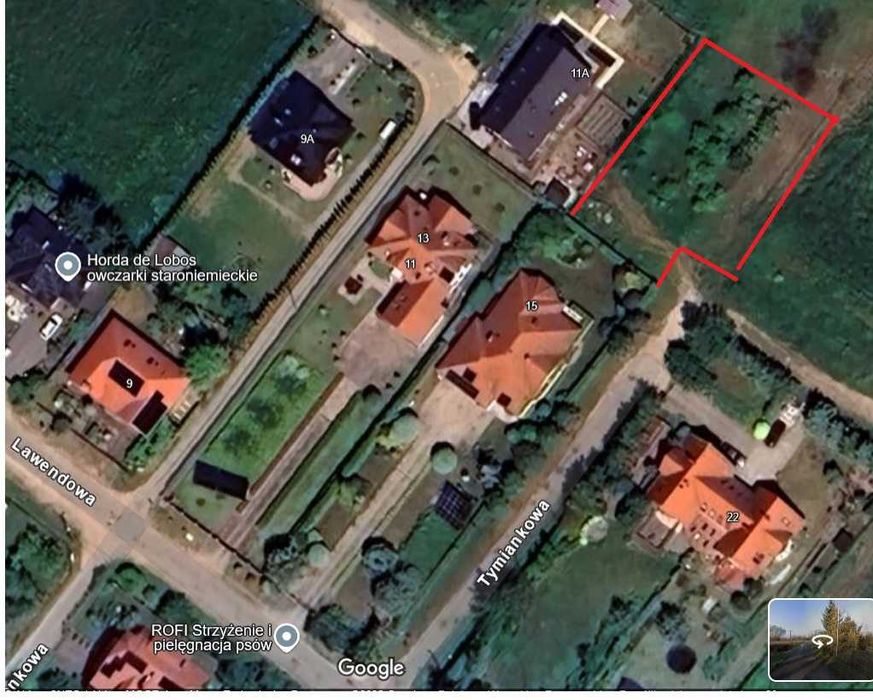 Piękna widokowa  działka budowlana Płock osiedle Ciechomice